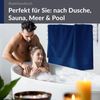 Lashuma Badetuch - XXL Handtuch London, Frottee (1-St), großes Badehandtuch - Duschtuch 100x150 cm für Damen & Herren Bild 3