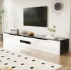 TV-Schrank 180×35×30 cm in Schwarz-Weiß mit 16-farbiger LED-Beleuchtung – modernes Design Bild 5