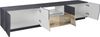 INOSIGN Lowboard ALIEN- TV-Board, mit 4 Türen, 1 Schublade und 1 offenes Fach, TV-Kommode Breite ca. 220 cm "Made in Italy" Bild 4
