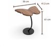 PEGSEN Beistelltisch Dekorativer Sofatisch - Couchtisch für Sofa & Bett Ablagetisch, hochwertige Materialien, vielseitig einsetzbar Bild 4