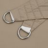 vidaXL Sonnensegel Oxford-Gewebe Quadratisch 2,5x2,5 m Taupe 135411 Bild 5