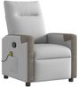 vidaXL Massagesessel Wolkengrau Stoff 4104843 Bild 2