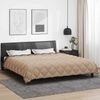 vidaXL Winterbettdecke Anthrazit und Taupe 240 x 260 cm Mikrofaser 42025667 Bild 4