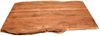 Baumkantentisch Catania - 200 x 100 cm - Akazienholz - Gestell Kreuz-Form Bild 3