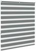 vidaXL Doppelrollo Dunkelgrau 125x150 cm Stoffbreite 120,9 cm Polyester 4014136 Bild 4