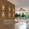 s.luce Beam Wandleuchte Up & Down mit Glaslinsen Aluminium Bild 3