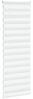 vidaXL Doppelrollo Weiß 85x230 cm Stoffbreite 80,9 cm Polyester 4014804 Bild 3