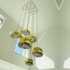s.luce Modular 80 XL Mehrfach Hängeleuchten-Baldachin Schwarz Bild 4