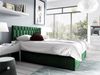 Boxspringbett 'Paremo M24', grün, 160x200 cm Bild 2