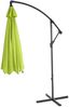 Ampelschirm Acerra, Sonnenschirm Sonnenschutz, Ø 3m neigbar, Polyester/Stahl 11kg ~ grün-lemon ohne Ständer Bild 5