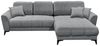 Sofa Bern von ED Exciting Design mit Schlaffunktion Grau, Bettkasten und Lumos Mikrofaserbezug Bild 5