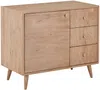 Vente-unique - ZARENO Waschbeckenmöbel Holz, Platte Beige - B 50 cm x H 80,5 cm x L 93 cm Bild 2