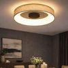 LED Deckenleuchte, Dimmbar, Lautsprecher, Textil, D 46,8cm Bild 2