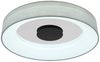 LED Deckenleuchte, Dimmbar, Lautsprecher, Textil, D 46,8cm Bild 5