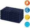 Lavea Gästehandtuch Elena, 30x50cm aus 100% Baumwolle, fusselfreies, pflegeleichtes hautfreundliches Gästehandtuch-Set (Set, 5-St), einzigartig weiche Frottee Gästehandtücher für jeden Hauttyp Bild 2