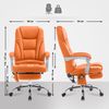 CLP Bürostuhl Pacific mit Massagefunktion V2, 118x64x68 cm Bild 2