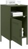 vidaXL Nachttisch Olivgrün 36x39x68 cm Stahl 843074 Bild 4