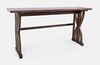 Livin Hill Avola AV1931-74 Stehtisch mit Hockern, Akazienholz, Furnier, Stoff, 91,5 x 46 x 188 cm Bild 4