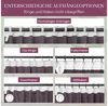 LMaxhome Verdunkelungsvorhang Samt Verdickt Velvet Gardinen Thermo Winter mit Ösen Vorhang Solide, (2 St) Grau/Grün/Rosa, Blickdicht Verdunkelnd, Wohnzimmer Schlafzimmer Bild 3