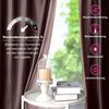 LMaxhome Verdunkelungsvorhang Samt Verdickt Velvet Gardinen Thermo Winter mit Ösen Vorhang Solide, (2 St) Grau/Grün/Rosa, Blickdicht Verdunkelnd, Wohnzimmer Schlafzimmer Bild 2