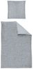 Irisette Feinbiber Bettwäsche Koala 135x200 Retro Seile rauchblau 8478-20 Bild 4