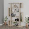 Decortie Bücherregal Mito, Modernes Bücherregal, Vitrine, 108,5 x 25,5 x 161 cm Bild 3