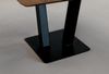 Couchtisch 60x60x40cm Akazie Massivholz Metall Industrial Wohnzimmertisch Quadratisch Bild 5
