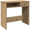 vidaXL Schreibtisch Artisan-Eiche 80x40x75 cm Holzwerkstoff 860480 Bild 2