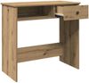 vidaXL Schreibtisch Artisan-Eiche 80x40x75 cm Holzwerkstoff 860480 Bild 5