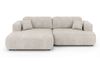 OTTO home Ecksofa VEEVIA L-Form, Schlafsofa, Verlässliche Qualität, Breite 256cm, mit Bettkasten, belastbar bis 480kg, inklusive Rücken- und Zierkissen Bild 2