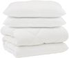 vidaXL Decke mit Kissen 3 pcs Weiß Mikrofaser und Daunenfedern 3377923 Bild 2
