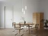 Moderne LED Cluster Pendelleuchte 3-flammig aus Metall Weiß Ø 28cm Bild 5
