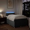 vidaXL Boxspringbett mit Matratze Dunkelgrau 120x200 cm Stoff 3288955 Bild 5