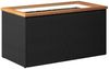 vidaXL Pflanzkübel Schwarz 80x40x40 cm Poly Rattan 319416 Bild 2