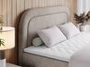 Boxspringbett, Schlafzimmerbett, Bettkasten - EIRA -180 x 200 cm - Beige Stoff - H4 Bild 3