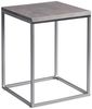 Beistelltisch Tisch SOMA 40x40 cm Dekor Keramikoptik Gestell Edelstahl Bild 2