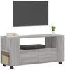vidaXL TV-Schrank Grau Sonoma 102x34,5x43 cm Holzwerkstoff 833748 Bild 3