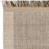Wollteppich Handgewebt | Fransiger Teppich aus Wolle | Flauschiger Wollteppich | Naturmaterial-Design | Olivgrün, 120x170 cm, 4mm Florhöhe | PISA Kollektion von Kadima Design Bild 4