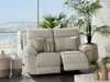 Relaxsofa 2-Sitzer PAKITA - Büffelleder - Elfenbein Bild 1