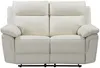 Relaxsofa 2-Sitzer PAKITA - Büffelleder - Elfenbein Bild 3