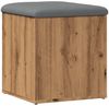 vidaXL Sitzbank mit Stauraum Artisan-Eiche 42x42x45 cm Holzwerkstoff 857614 Bild 2