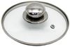 Michelino Universal-Glasdeckel ø16 cm mit Dampfauslass & Edelstahlknopf Bild 2