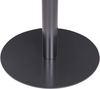 Stehtisch MORELLA Schwarz Dunkelbraun 80 cm 80 cm Bild 5