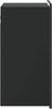 vidaXL Wandschrank Schwarz 59 x 31 x 64 cm Holzwerkstoff 898236 Bild 5
