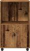 vidaXL Rollschrank Altholz-Optik 55x40x91 cm Holzwerkstoff 853189 Bild 4