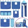 vidaXL Vorhänge für Hochbett mit Turm Blau Polyester 835923 Bild 2