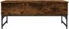 vidaXL Couchtisch Räuchereiche 100x50x40 cm Holzwerkstoff und Metall 845378 Bild 5