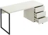 Vente-unique - TIMFIA Büromöbel Holz, Platte Beige - B 60 cm x H 75 cm x L 140 cm Bild 4