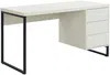 Vente-unique - TIMFIA Büromöbel Holz, Platte Beige - B 60 cm x H 75 cm x L 140 cm Bild 2
