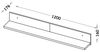 Schubladenunterschrank Rimini 80x82cm HETTICH Vollauszug matt Farbe: RAL 3004 purpurrot matt / lava RI-D3A/80 Bild 3